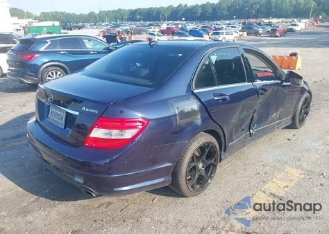 2011 Mercedes-Benz C 300 Luxury 4Matic/Sport 4Matic from USA, damaged, VIN WDDGF8BB1BR147815